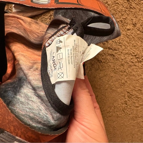 Disney Star Wars Chewbacca Costume Sz Large Kids Bodysuit One Piece - Picture 6 of 6